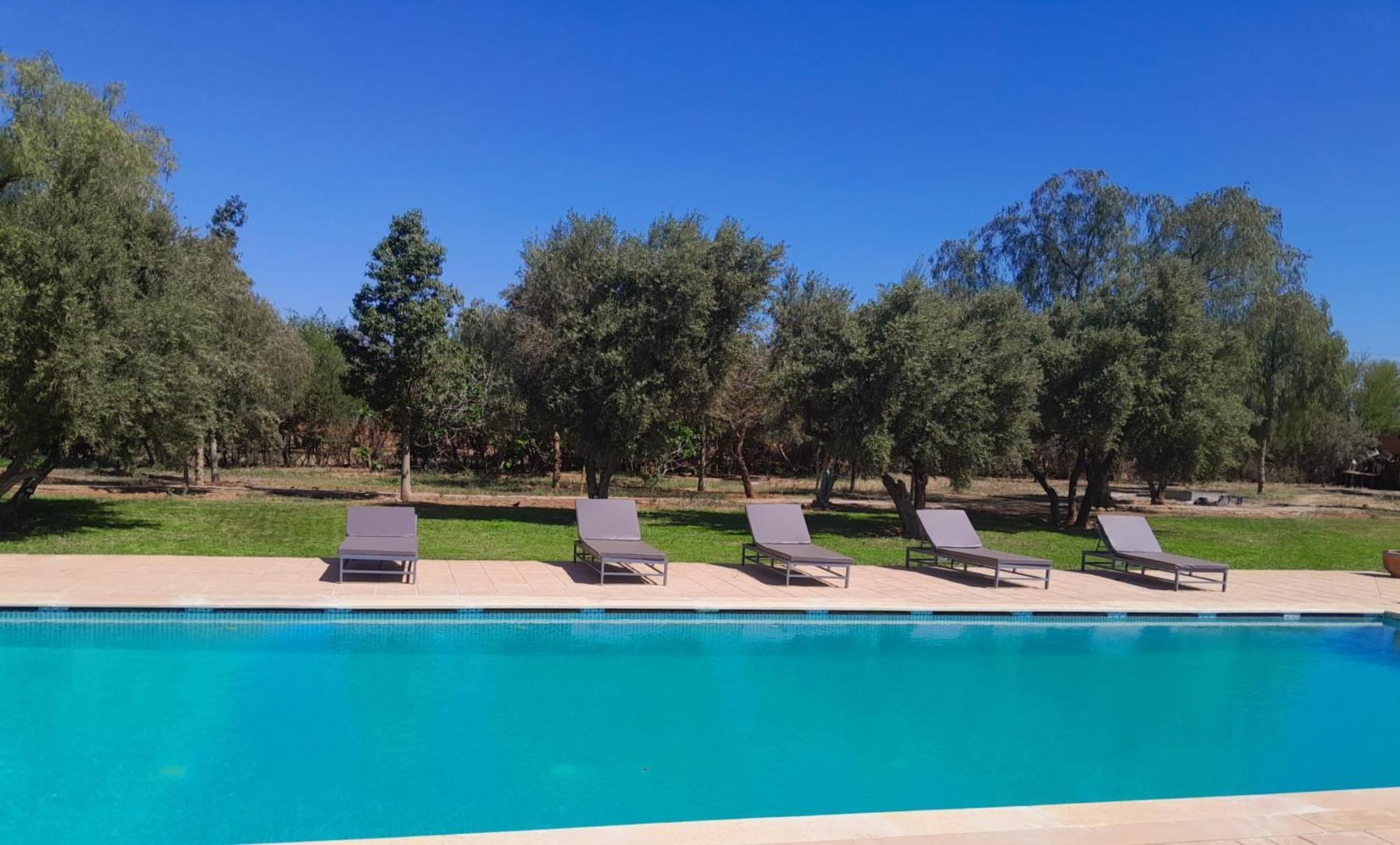 Villa Agora, Villa A La Campagne Proche Marrakech Sidi Abdallah Ghiat Dış mekan fotoğraf